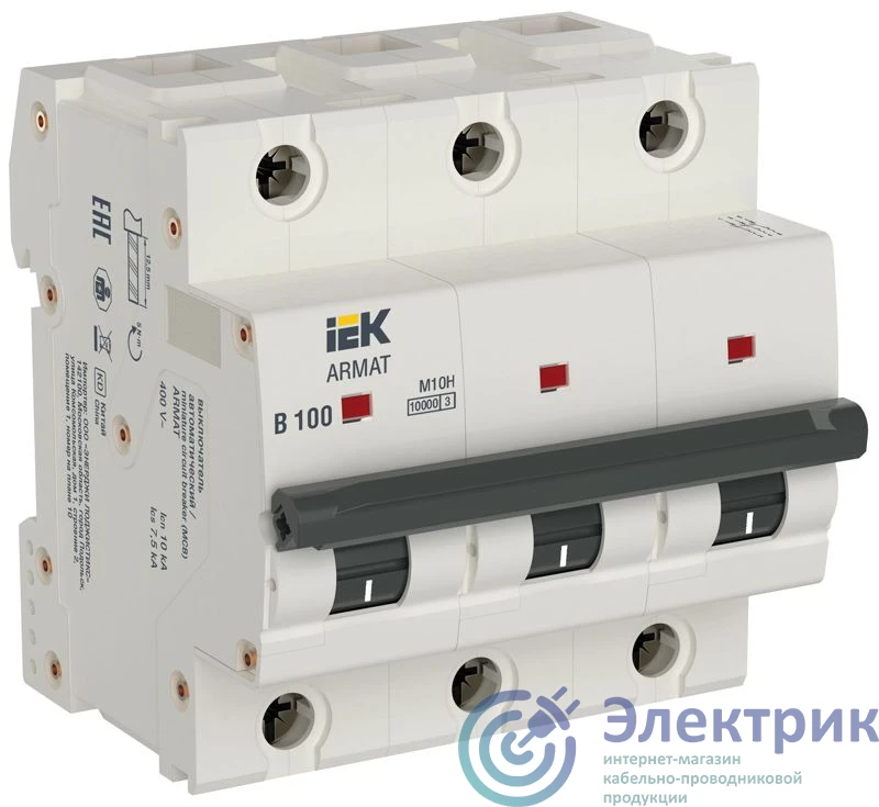 Фото IEK AR-M10H-3-B100