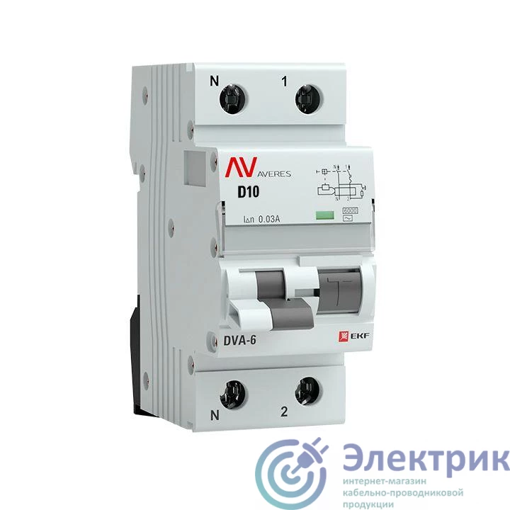 EKF rcbo6-1pn-10D-30-ac-av 