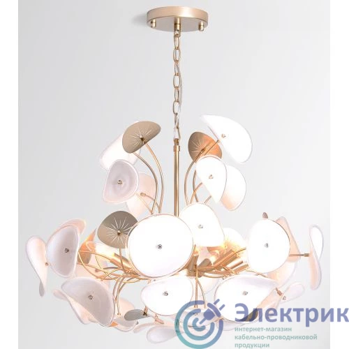 Б0068032 | Люстра Albertina 4124-304 40Вт 8хE14 дизайн Rivoli 
