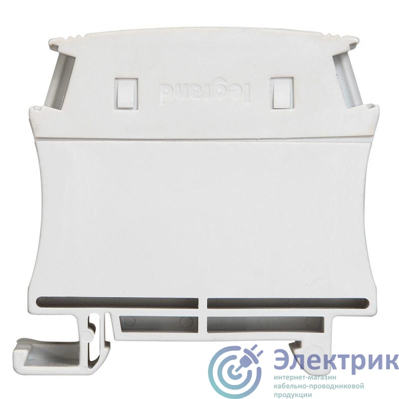 037166 | Блок клеммный Viking3 70х20мм сер. Leg 