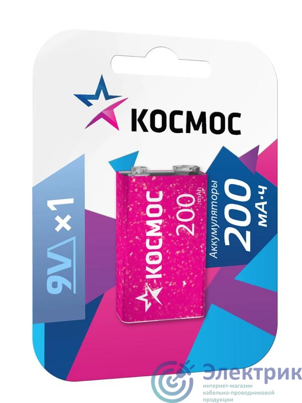 Фото КОСМОС KOCNI-MH6F22(200mAh)