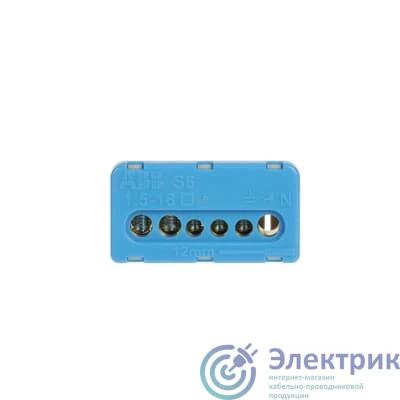 1SPE007715F0731 | Клеммник винт. N3х16- 3х6мм NK/S06 1 1.32 6.6 ABB