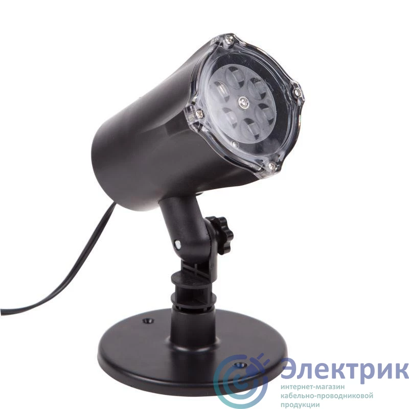 601-263 | Проектор светодиодный 4LED бел. 4Вт 230В IP44 бел. снежинки Neon-Night 