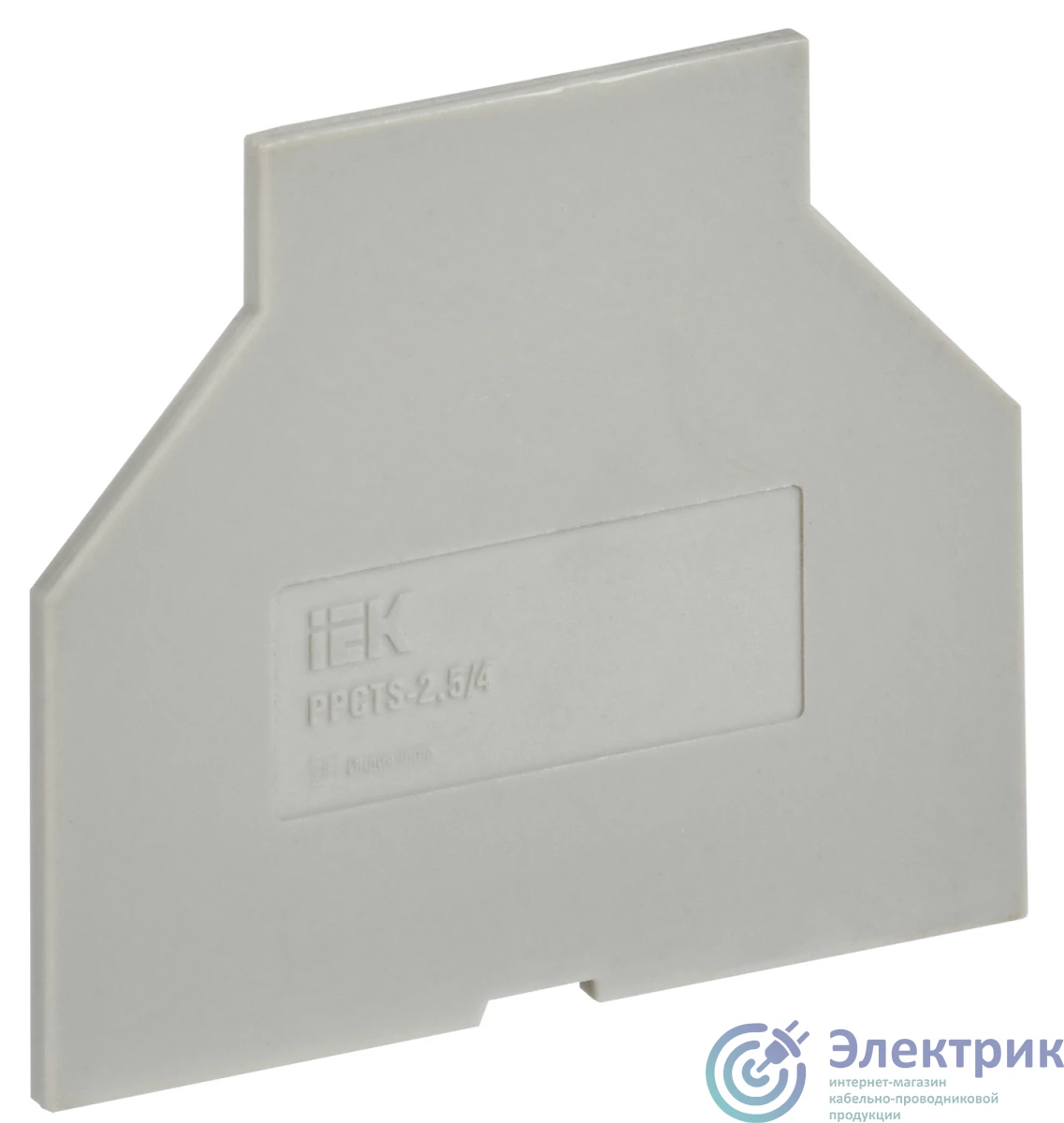 YCT10-00-K03-002-PP | Разделитель для CTS малый 2,5/4мм2 серый IEK 