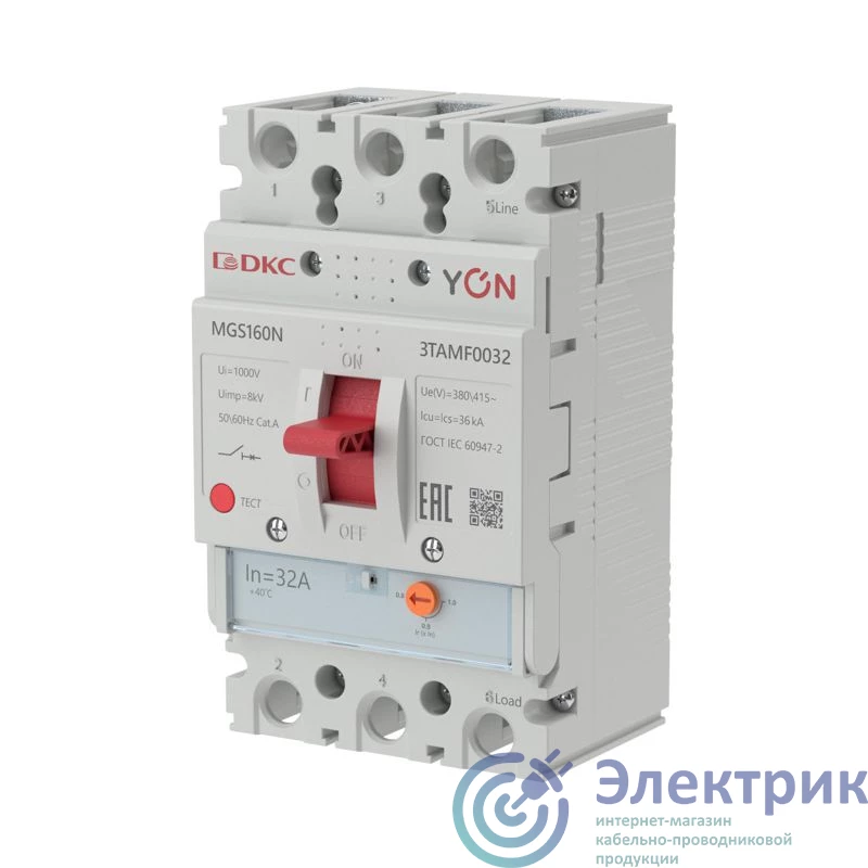 Фото YON (группа DKC) MGS160N-3TAMF0032