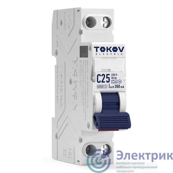 Фото TOKOV ELECTRIC TKE-PZ60-RCBO-1-25-30-A