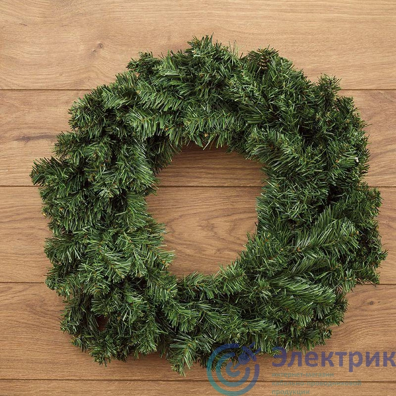 307-143 | Венок еловый d60см IP44 ПВХ Neon-Night 