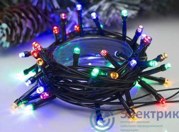 4690601045041 | Гирлянда "Нить" ILD020-M 20 LED 2м мульти SHLights