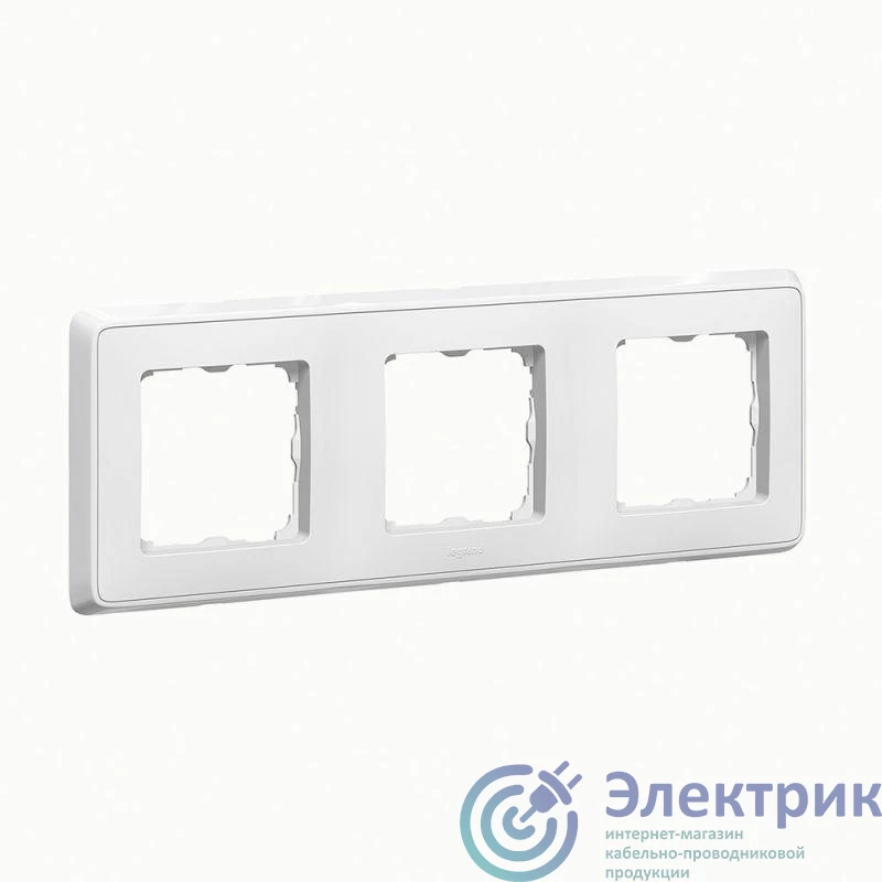 773653 | Рамка 3-м Cariva бел. Leg 