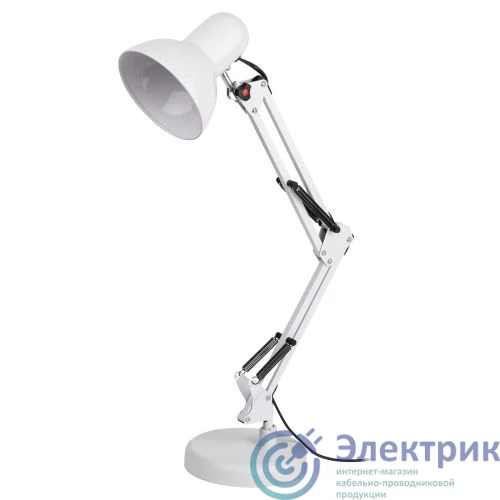 Б0035069 | Светильник N-214-E27-40W-W настол. бел. ЭРА
