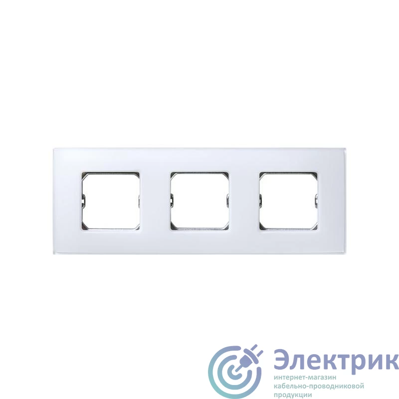 27773-60 | Рамка 3-м Simon27 Neos белоснежный Simon