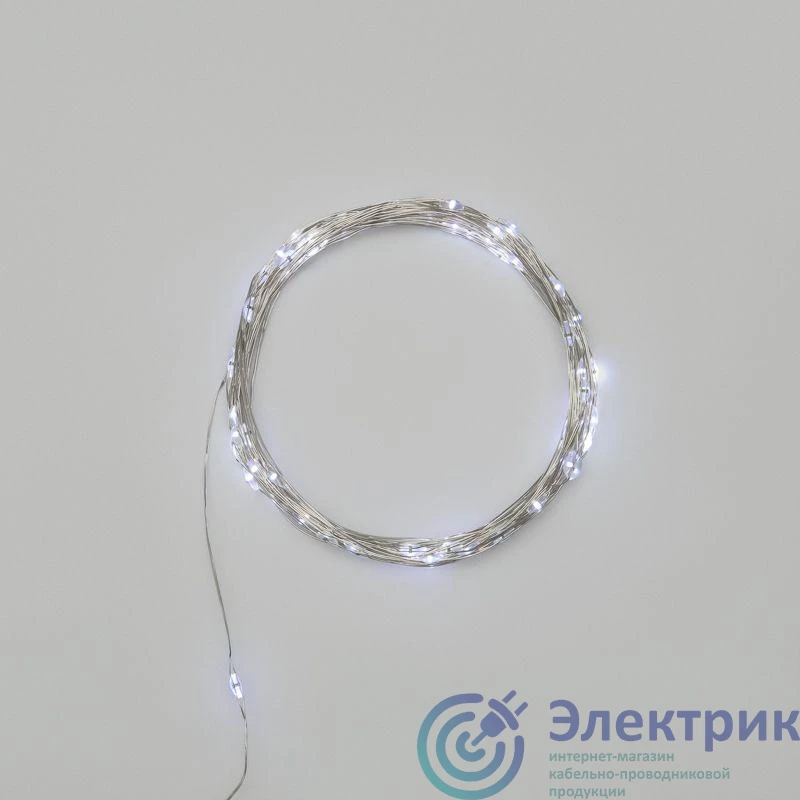 315-975 | Гирлянда светодиодная "Роса" 10м 100LED бел. IP20 USB Neon-Night 
