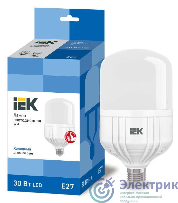 Фото IEK LLE-HP-30-230-65-E27