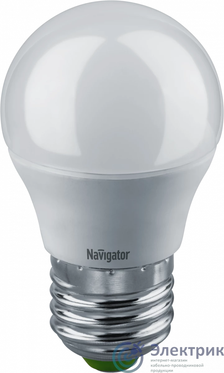 94377 | Лампа светодиодная LED 7вт Е27 диммируемая теплый шар Navigator Group  18742