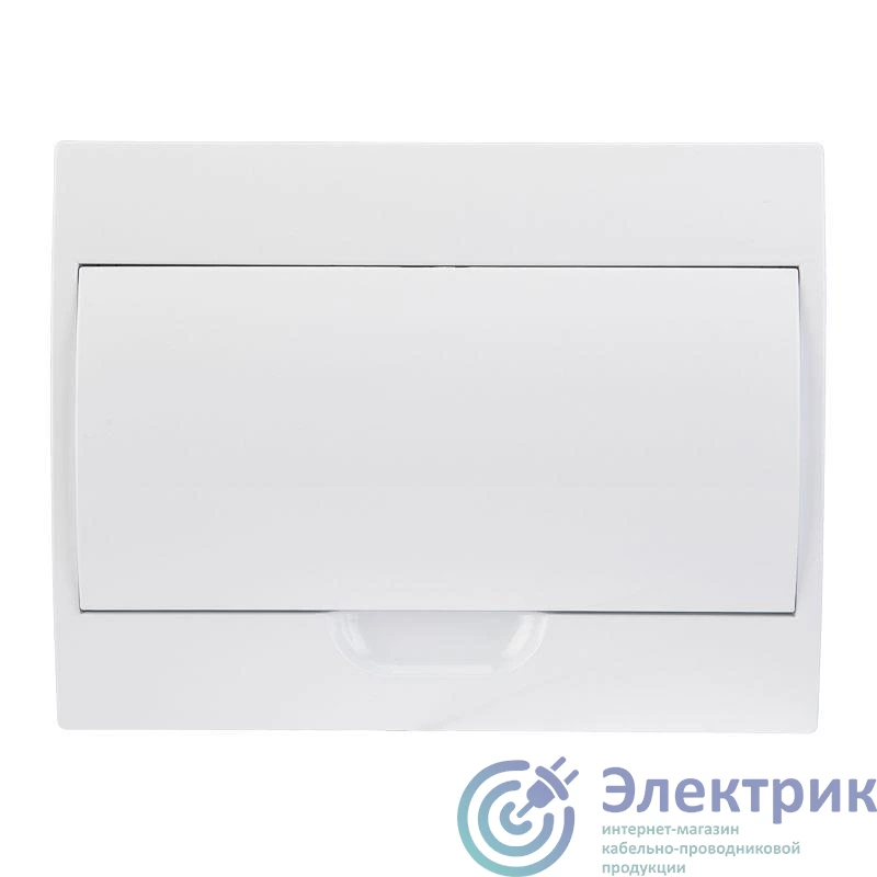 11-0313 | Бокс ЩРН-П-12 IP41 пластик. бел. (бел. дверца) Rexant