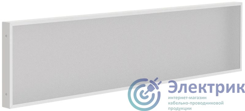 LTP-DVO0-1081-30-40-K01 | Светильник светодиодный ДВО 1081 PRO 30Вт 4000К IP40 1195х295мм панель призма IEK 