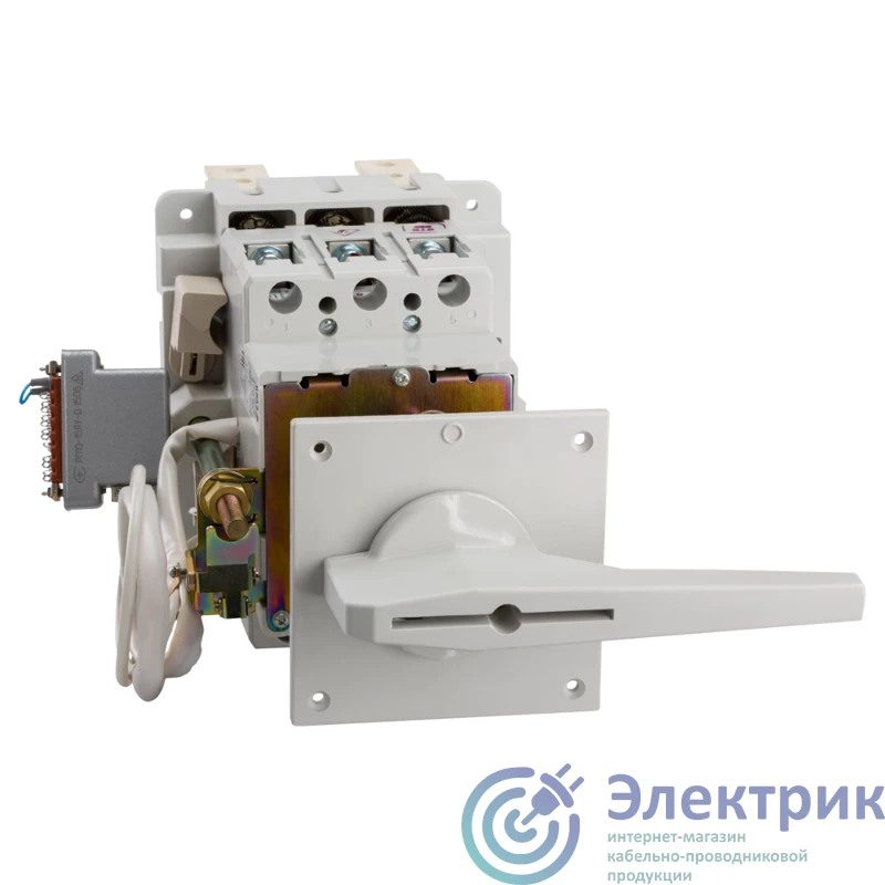 272866 | Выключатель автоматический 3п 50А 630Im 15кА ВА57-35-341850 УХЛ3 690В AC НР=110В AC/DC КЭАЗ 