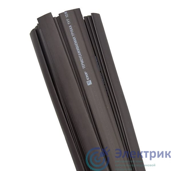 tut-12-b-1m | Трубка термоусадочная ТУТ нг 12/6 черн. 1м (уп.50м) PROxima EKF 