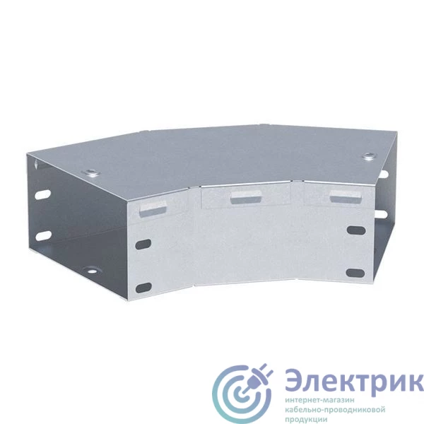 g4580400-1 | Угол для лотка горизонтальный 45град. 400х80 1мм EKF 