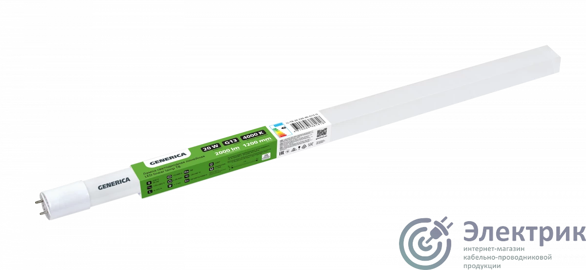 Фото IEK LL-T8-20-230-40-G13-G
