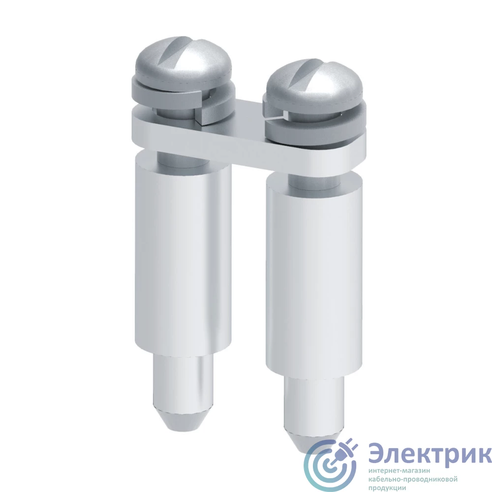 332731 | Перемычка винтовая 2 полюса OptiClip СА722 для клемм CTS-4, CMC-2,5, CKT-4 КЭАЗ 