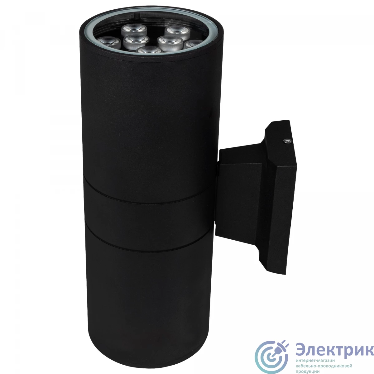 2857927B | Светильник светодиодный ДБУ-2х9Вт архитектурный   IP65 6500К 1620Лм черный JazzWay 