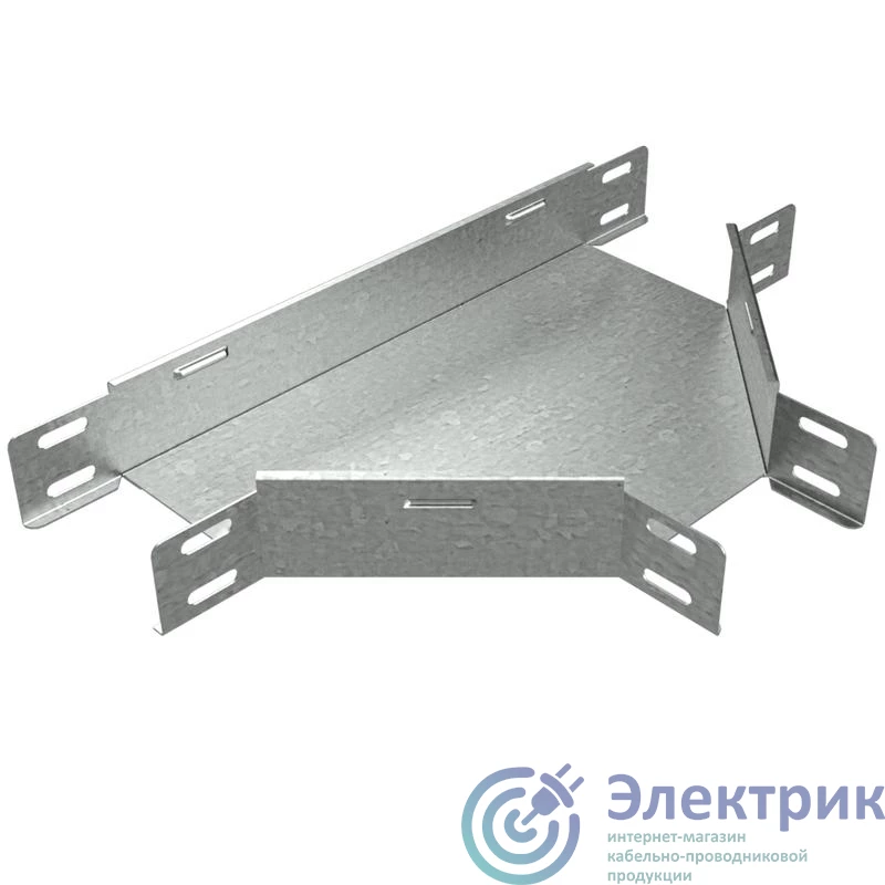 LO0122 | Отвод для лотка Т-образ. 200х50 сталь 0.8мм TD50-200 КМ