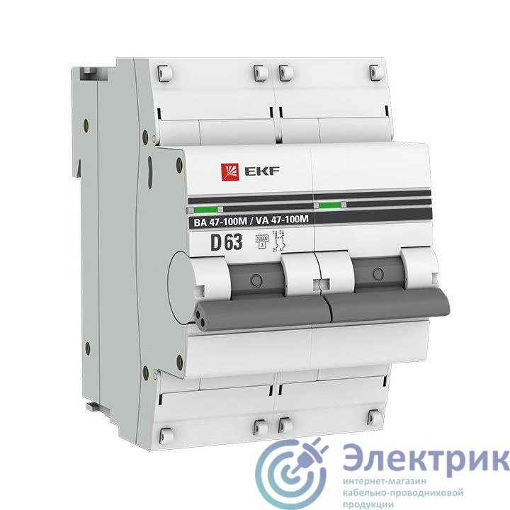 Фото EKF mcb47100m-2-63D-pro