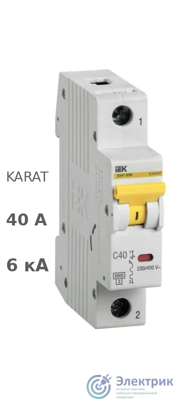 Фото IEK MVA31-1-040-C