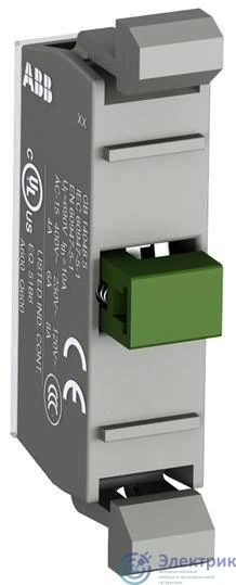 1SFA611612R1001 | Блок контактов MCBL-01 фронт. монтажа 1НЗ ABB 