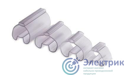 Трубочка прозрачная для жесткой маркировки 1.5-2.5мм длина 15мм (уп.1000шт) DKC TUB1501