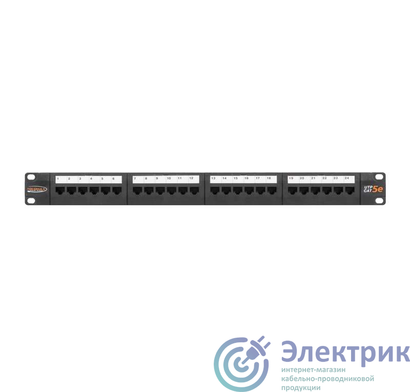 Фото NIKOMAX NMC-RP24UD2-1U-BK