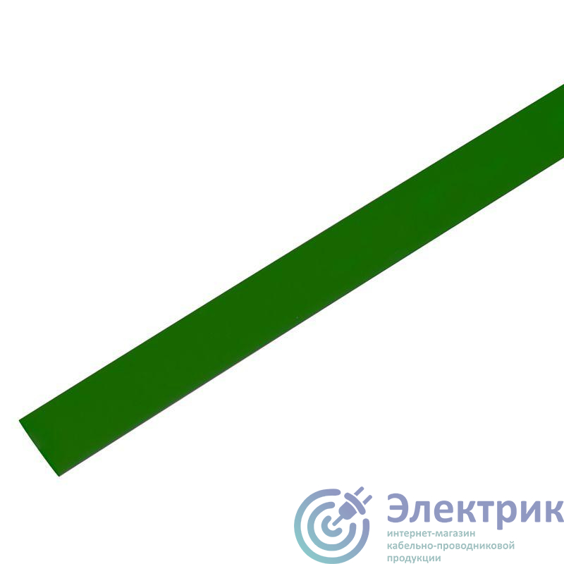 Трубка термоусадочная 6.0/3.0мм зел. 1м (уп.50шт) PROCONNECT 55-0603