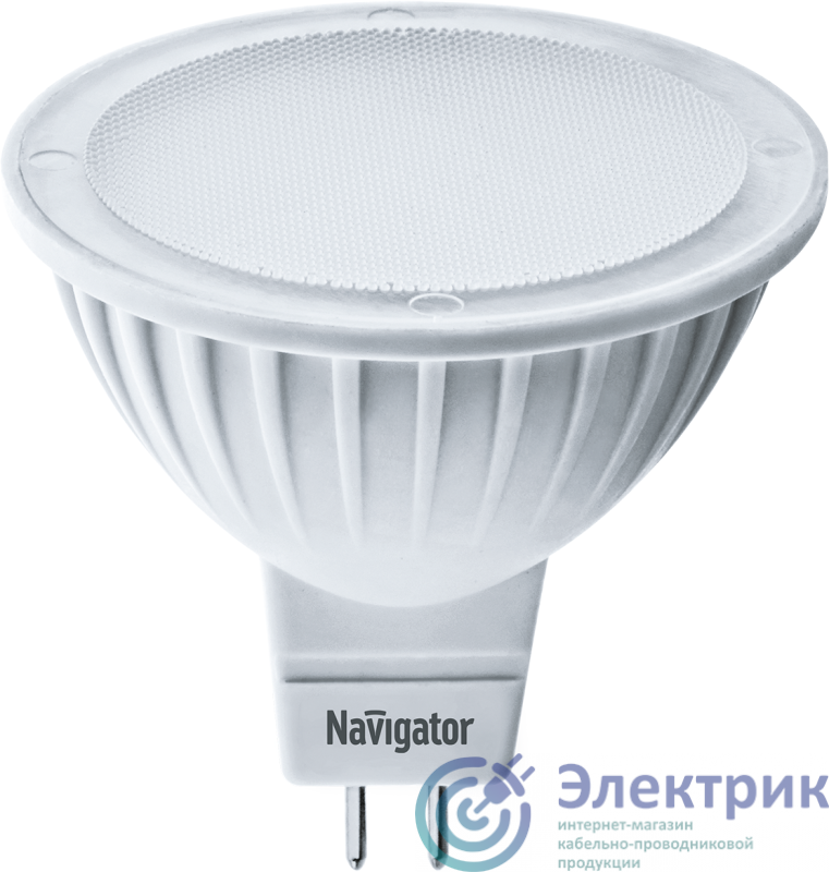 Лампа светодиодная 94 244 NLL-MR16-7-230-3K-GU5.3 7Вт 3000К тепл. бел. GU5.3 480лм 220-240В Navigator 94244