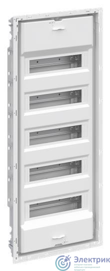Шкаф внутреннего монтажа на 60М без двери с винтовыми N/PE ABB 2CPX077849R9999
