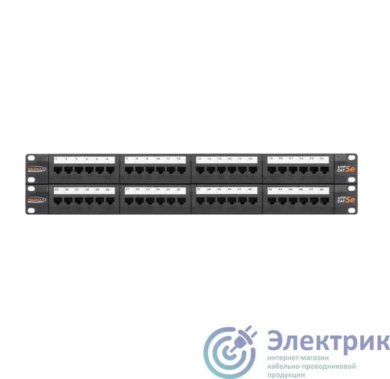 Фото NIKOMAX NMC-RP48UD2-2U-BK