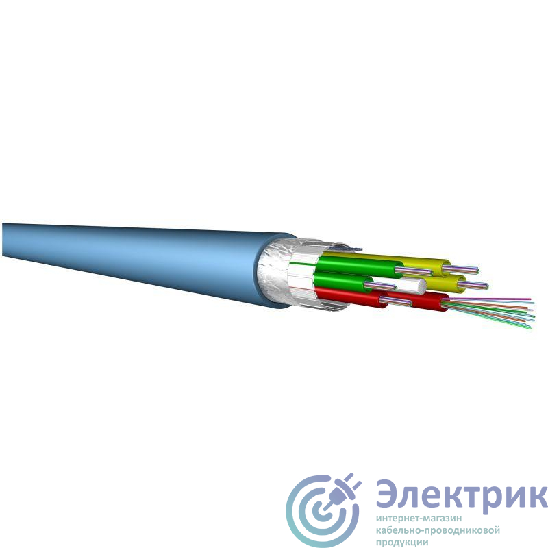 Кабель оптоволоконный OS2 одномод. внутр./наружн. 48 волокон LSZH Leg 032295