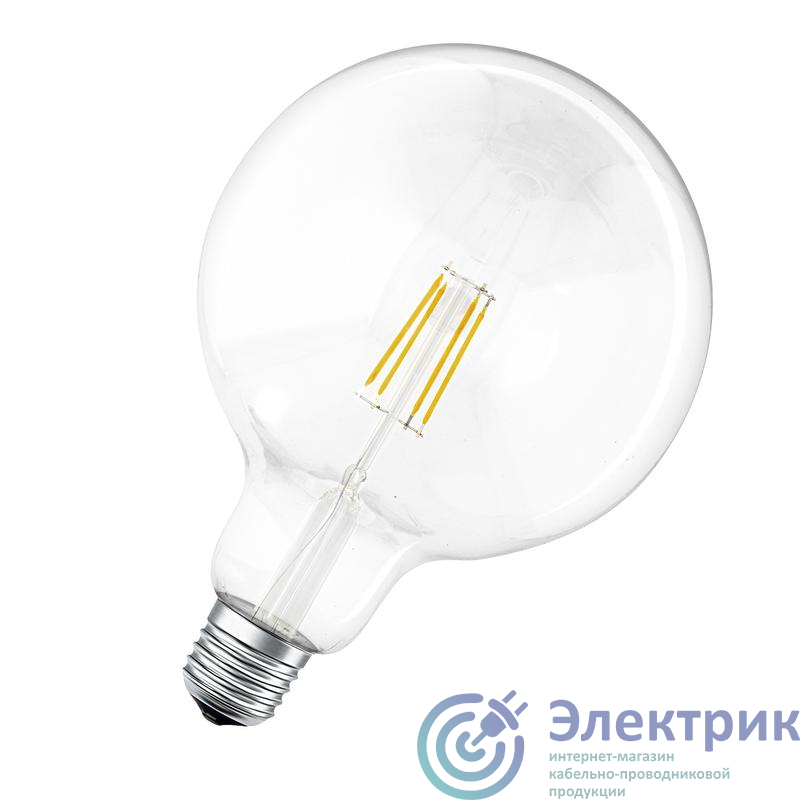 Лампа светодиодная SMART+ Filament Globe Dimmable 60 6Вт/2700К E27 LEDVANCE 4058075208568