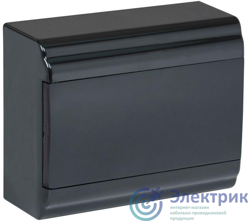Корпус модульный пластиковый ЩРН-П-9 IP41 навесной PRIME черн. IEK MKP13-N-01-09-41-K02