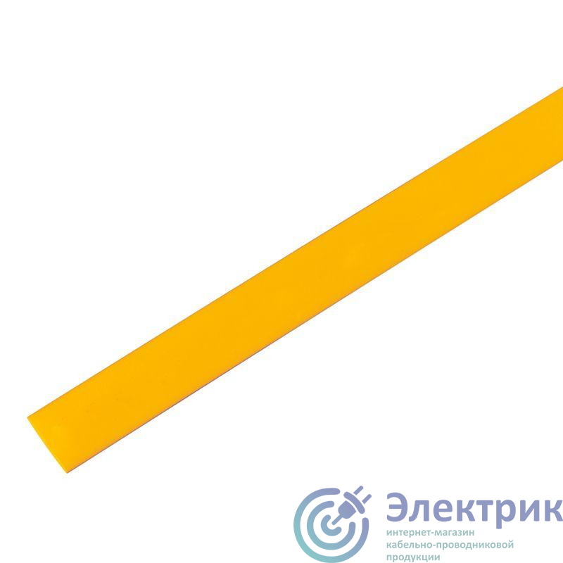 Трубка термоусадочная 14/7.0мм желт. 1м (уп.50шт) PROCONNECT 55-1402