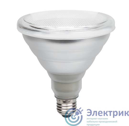 Лампа светодиодная PPG PAR38 Agro 15Вт рефлектор прозрачная E27 185-265В IP54 для растений красн./син. спектр JazzWay 5004702