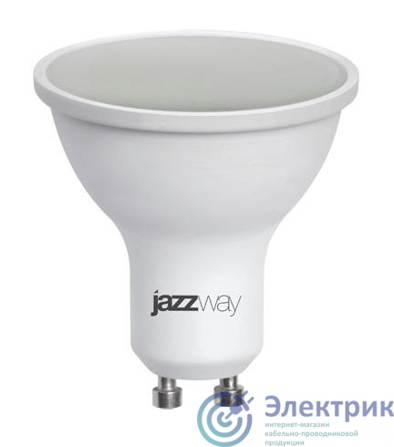 Лампа светодиодная PLED-SP 9Вт PAR16 4000К нейтр. бел. GU10 E JazzWay 5019423