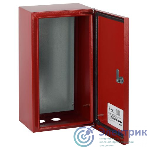 Б0047699 | Корпус ЩМПг-01 410х220х175 IP54 RED_SHMPg-01_IP54_SIMPLE метал. красн. Эра