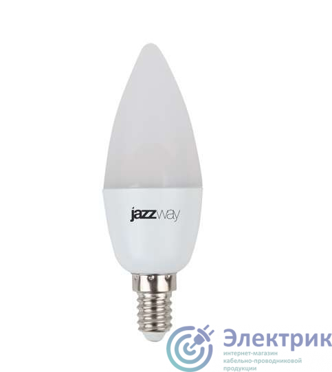 Лампа светодиодная PLED-SP 11Вт C37 5000К E14 230В/50Гц JazzWay 5019218