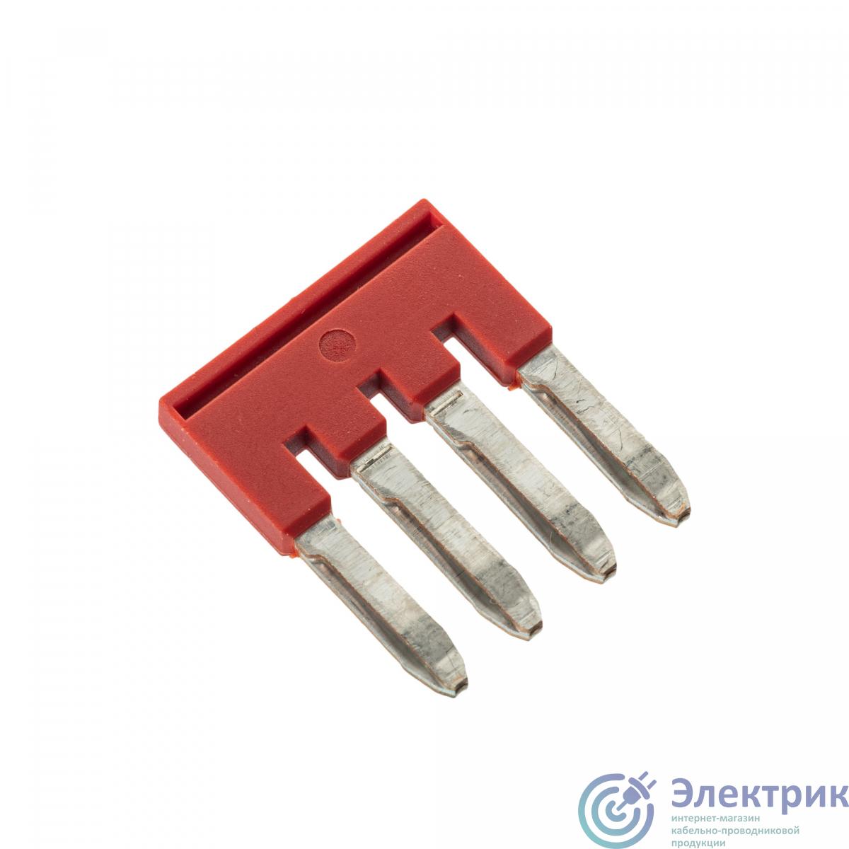 SBF-4-5 | Перемычка вставная для клемм на 2.5 кв.мм 4-х полюсная (уп.100шт) DKC 