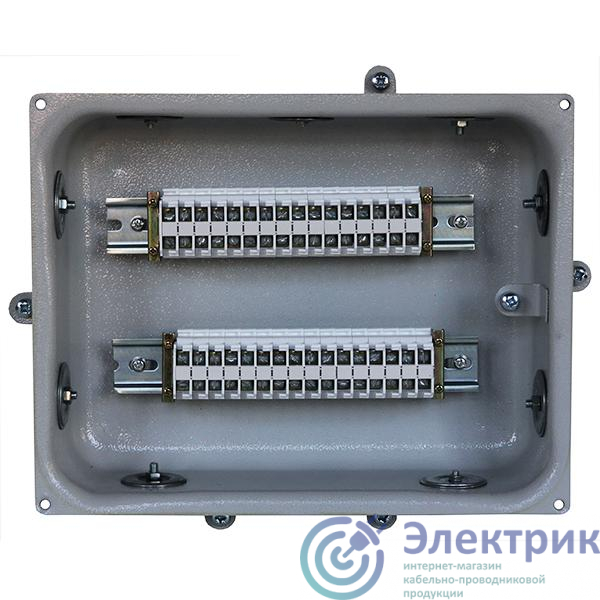 Коробка клеммная КЗН-32 У3 32 зажима IP31 (заглушка металл) Электротехник ET013207