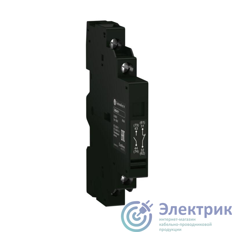 GMAN20 | Блок контактов дополнит. GM2 2НО боковой SE