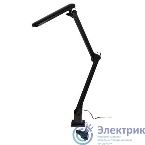 Б0008002 | Светильник NLED-441-7W-BK настол. черн. ЭРА