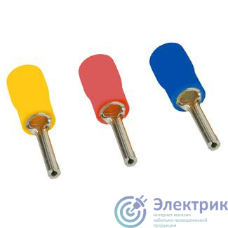 Наконечник штыревой круглый НШкИ OptiKit T Shk-PVC-4.0-6.0 (уп.100шт) КЭАЗ 278020