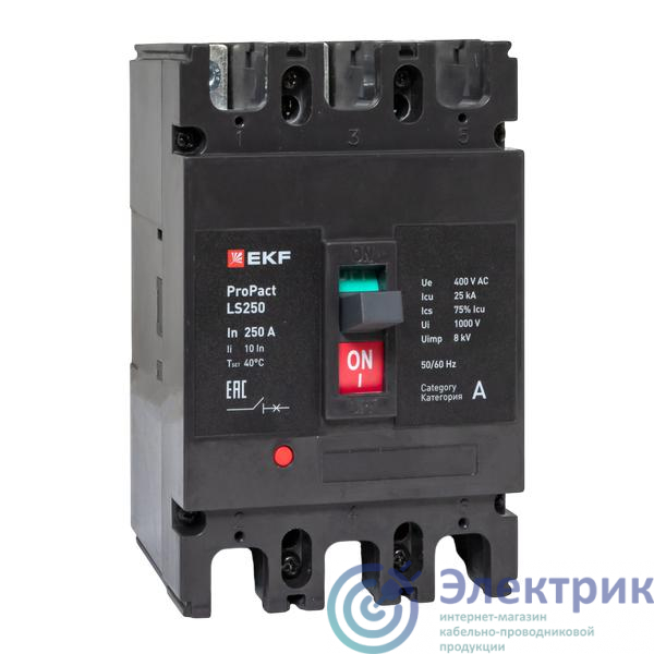 Фото EKF mccb-250-25-3-250-ls